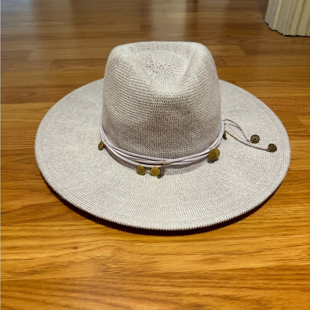 Wyeth lilac fedora hat